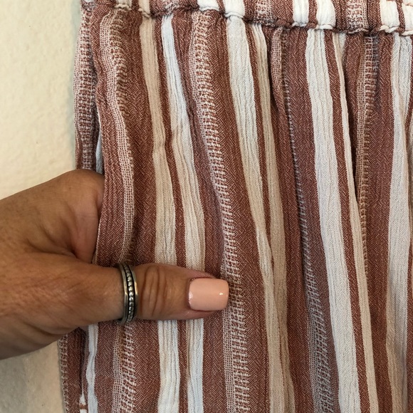 Roxy Wide Leg Boho Lounge Pants With Pockets - Picture 4 of 14